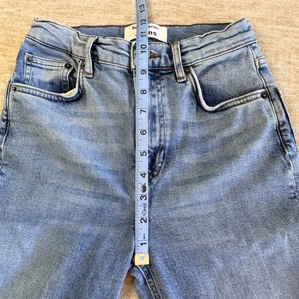 Reformation High‎ & Skinny Womens Jeans Pants Size 25 Ankle Retro High Rise - Image 5