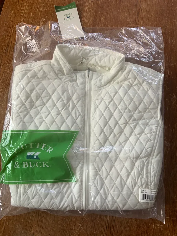 Cutter and Buck White Vest - Image 4