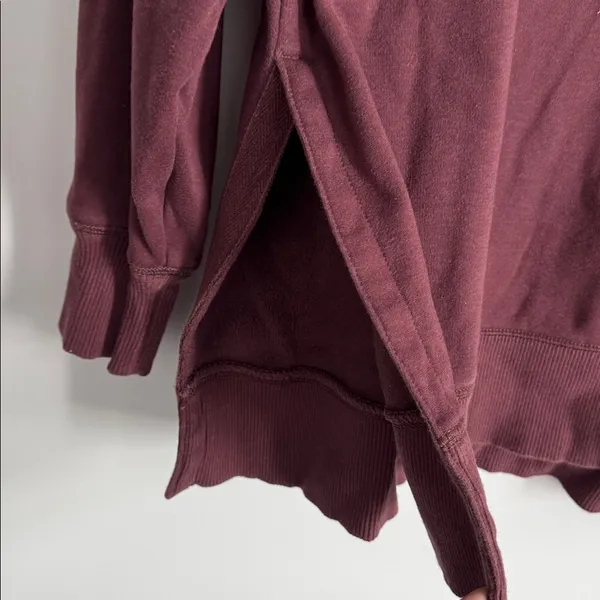 Aerie Dusty Rose Oversized Pullover Size M - Image 3