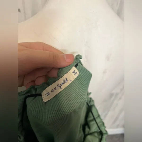 Green body con dress - Image 2