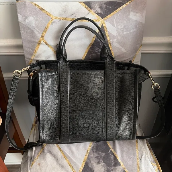 Marc Jacobs Leather Tote Bag - Image 2