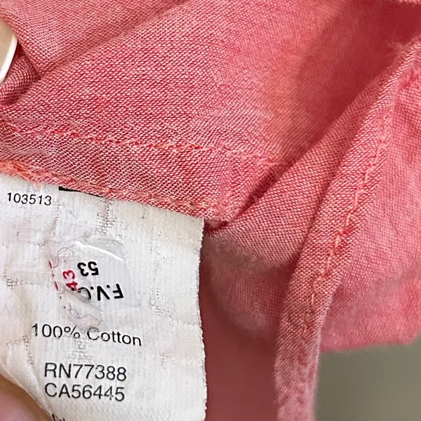 J. Crew Pink The Perfect Shirt Button Down Long Sleeve Classic Extra Small - Image 5