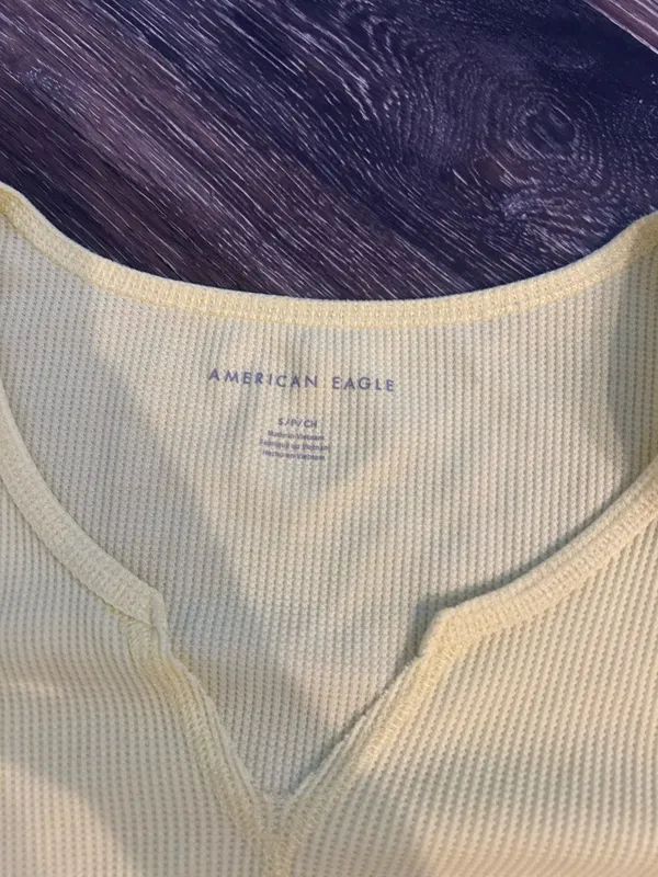 American Eagle Waffle Knit Long Sleeve - Image 2