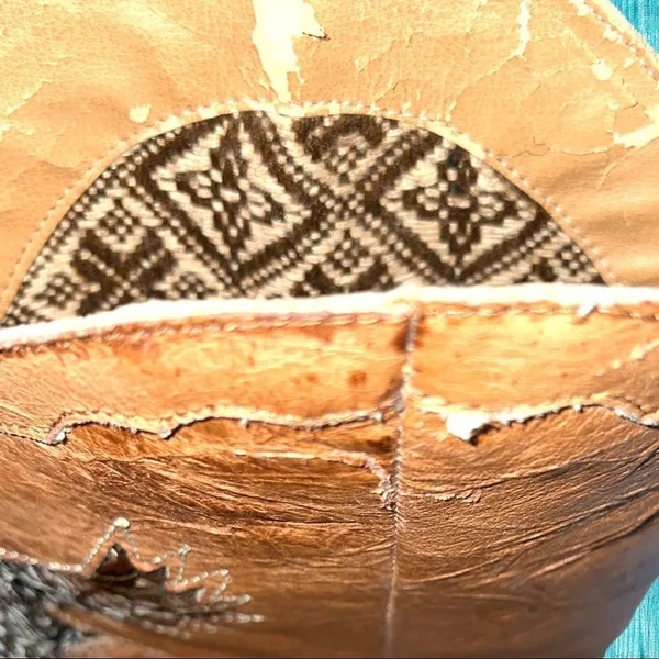 Sam Edelman camel colored cowgirl boots! Cute feather design! - Image 12