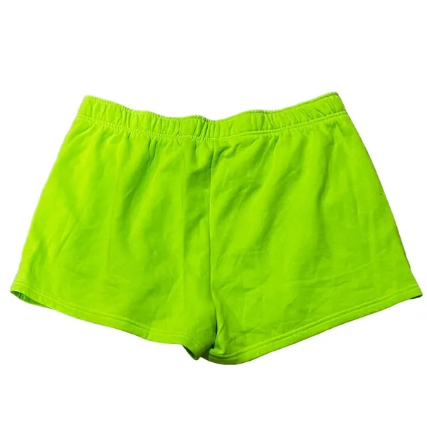 The North Face Women's Half Dome Fleece Shorts XXL Lime Green - Image 8