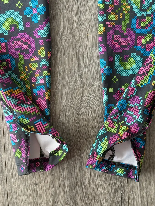 Nike Multi-Color Pixel Activewear Leggings - Image 6