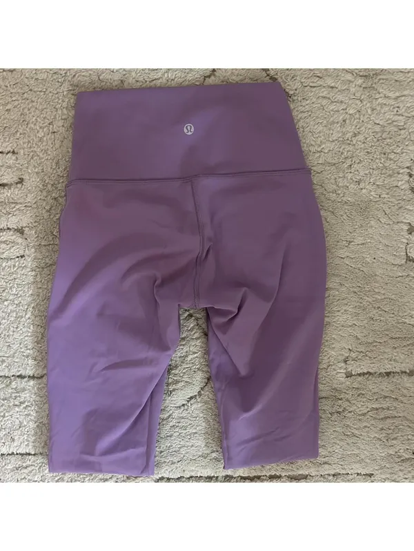 lululemon wunder under leggings (double lined) in purple :) - Image 2