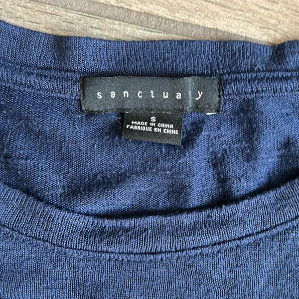 Sanctuary blue sweater - Image 3