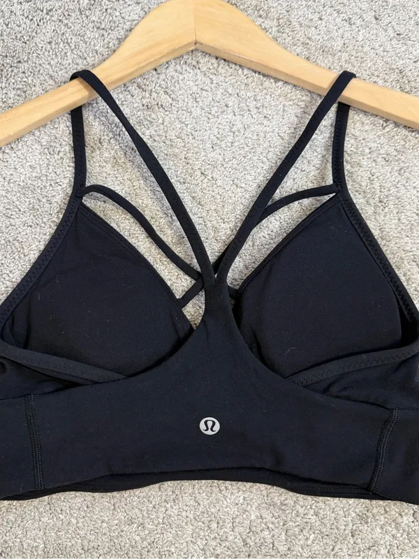 Lululemon Women’s Expand Your Limits Bra Nulu Yoga in Black 4 - Image 7