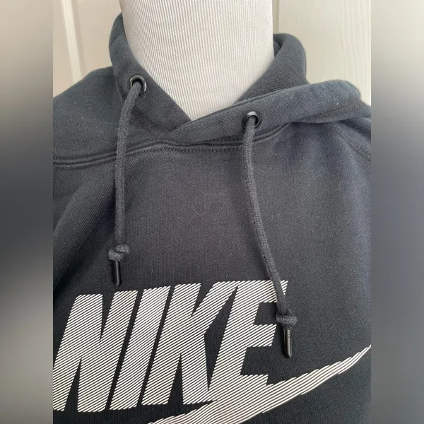Nike Sweatshirt Color washed out Black Large - Image 4
