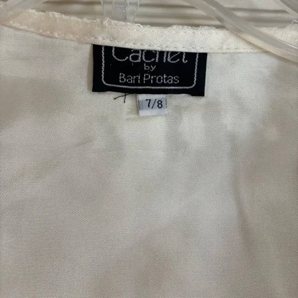 Cachet by Bari Protas Cream Blouse vintage 80’s suite set - Image 5