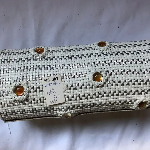 Mr. Jay Vintage Clutch White - Image 5
