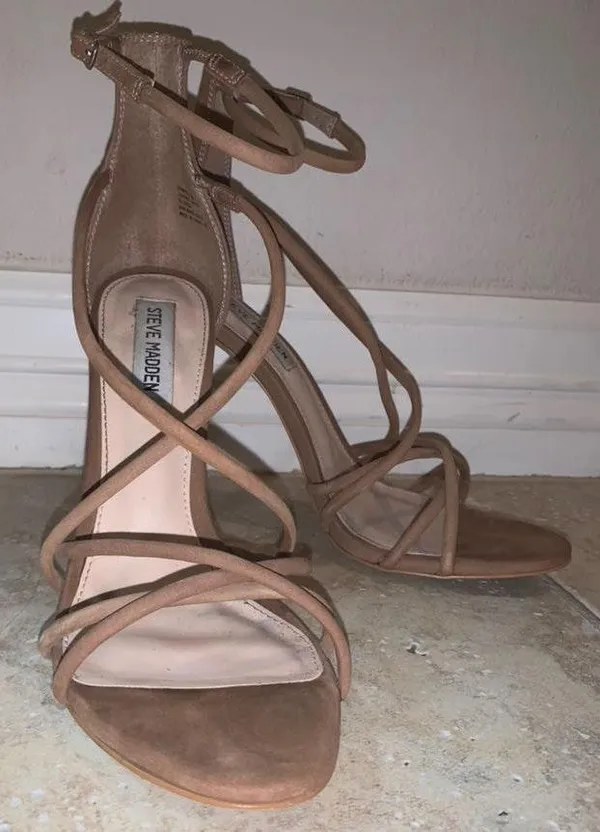 Steve Madden Satire Tan High heels - Image 6
