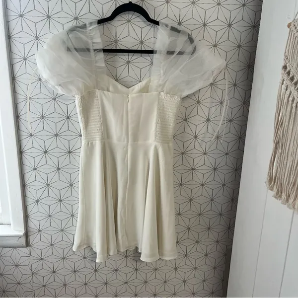 Amanda Uprichard Lovely Dress Ivory - Image 10