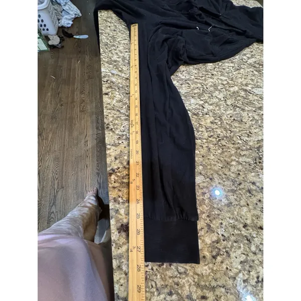 Pact Black‎ Organic Cotton All Day Easy Boho Resort Overall Jumpsuit Size Large - Image 8