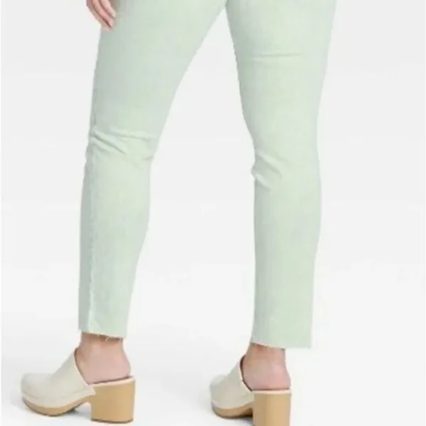 Universal Thread Womens Mint‎ Green High Rise Skinny Ankle Jeans Size 2 26R NEW - Image 15