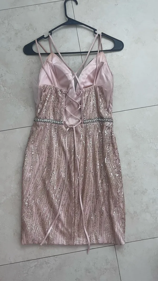 JR. Prom dress | Rose Gold - Image 3