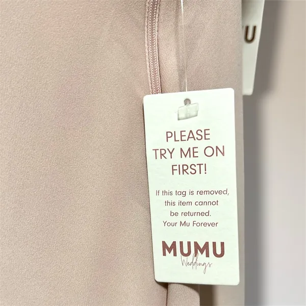 Show Me Your Mumu Faith Maxi Dress Dusty Blush Pink Side Slit Homecoming Formal‎ - Image 9