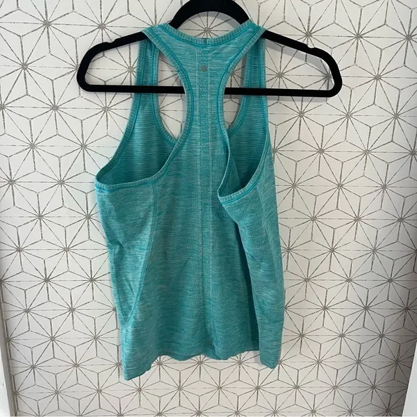 Lululemon Swiftly Tech Tank Marled Teal - Image 6