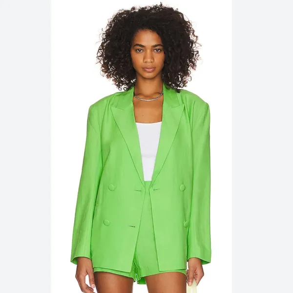 NWT STEVE MADDEN   Baldwin Blazer In Fresh Lime - Image 3