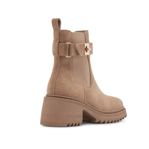 Steve Madden NEW Gates Platform Chelsea Boot (Women) 8.5M, TAUPE SUED - Image 5