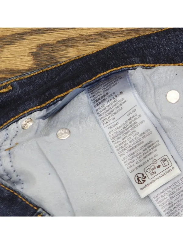 NWT Levi's 721 High-Rise Skinny Jeans 92463221 Eternal Indigo Dark Blue 32X30 - Image 5