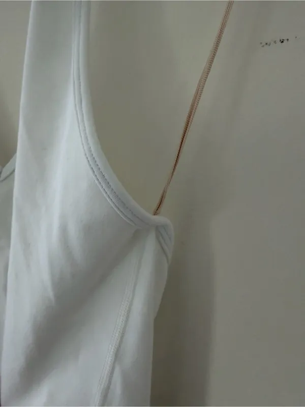 Aritzia Wilfred Free LIFE Whistle Dress in White Size Large Preppy Tennis Prep - Image 10