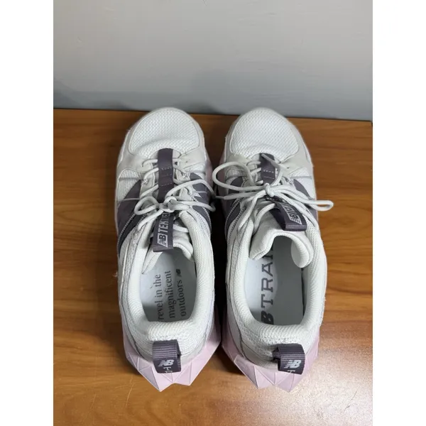 New Balance Tektrel Grey‎ Matter Dark Ice Wine Women's Size 12 WTTTRSLP Sneaker - Image 7
