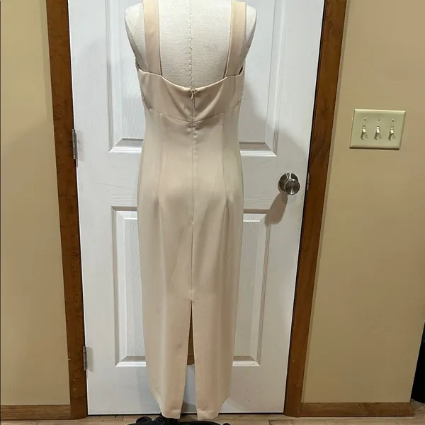 Ceeam/Tan Formal Dress – Talbots Petites Size 8 - Image 6