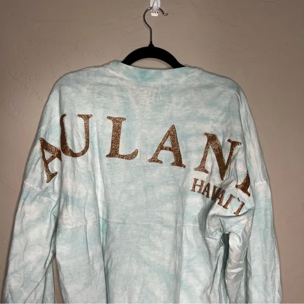 Spirit Jersey Disneyland Resort‎ Aulani Resort Tie-Dye Puff Print Iconic Shirt - Image 10