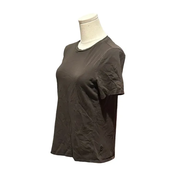 Lululemon Love Crew T-Shirt Sz [M/S] Dark Gray Pima Cotton Short Sleeve Tee - Image 2