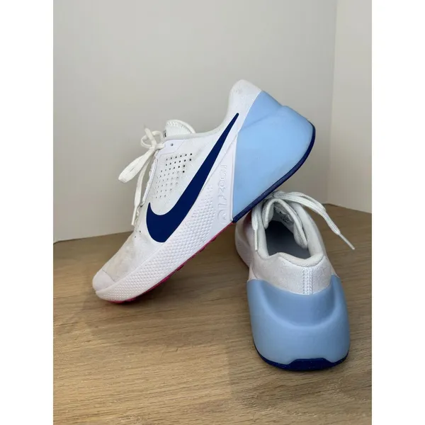 Nike Air Zoom Bella 6 Women Size 11 White Blue Pink Sneakers Training Shoes - Image 8