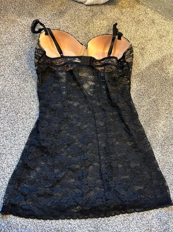 Adore Me Lace Slip Dress - Image 3