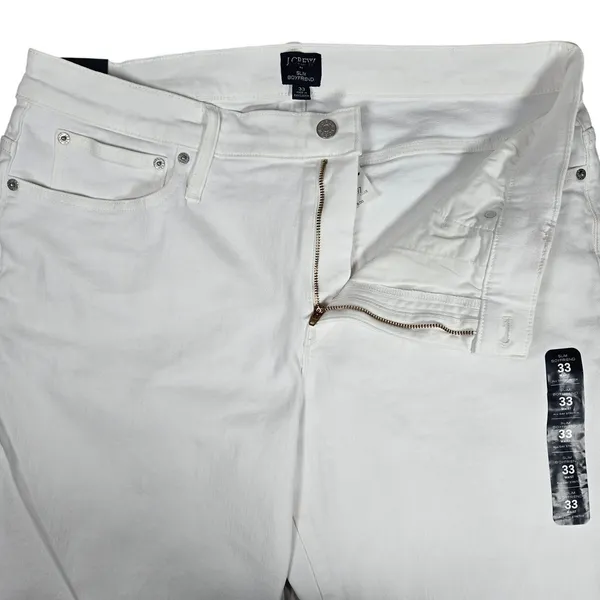 J. Crew Factory Slim boyfriend jean in all-day stretch 33‎ BO673 NWT - Image 3