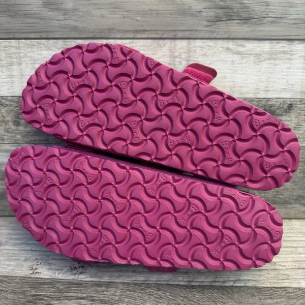 Birkenstock Women's Uji Sandals Modern Suede Fuchsia Tulip Size 7 (38) - Image 8