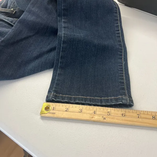 Levi's Skinny Jeans Womens 27 Blue Denim Cotton‎ Stretch Medium Wash Mid Rise - Image 11