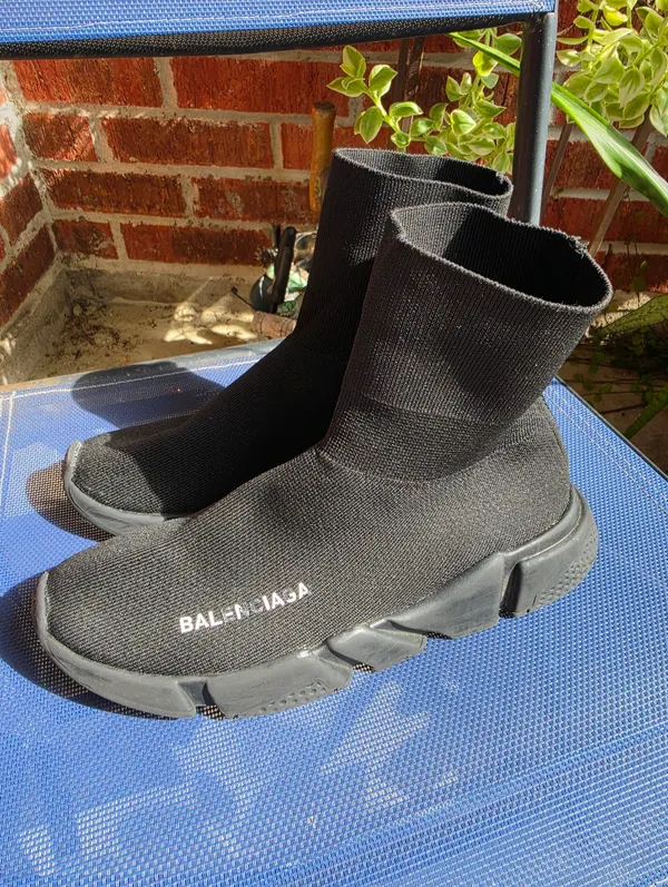 Balenciaga speed trainer 7.5 Black - Image 4