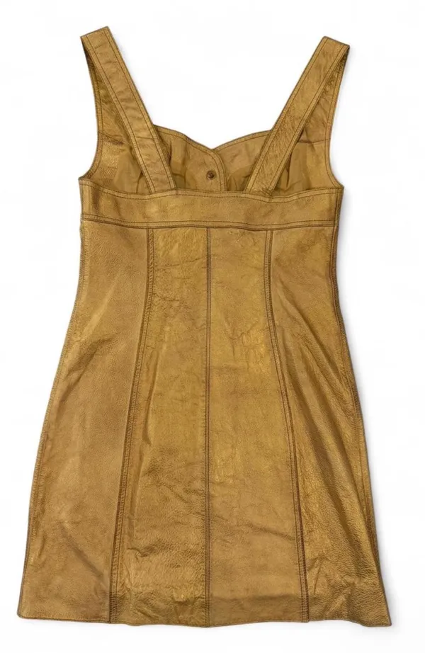 Free People Goldie Leather Mini Dress 4 - Image 6
