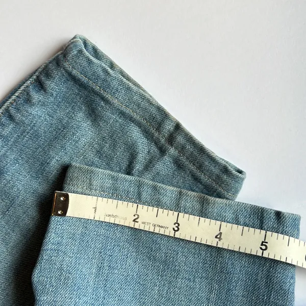 7 For All Mankind jeans high waisted, 2 tone crop jeans- y2k - Image 14