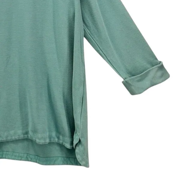 J Jill Tunic Sweater‎ XL Green - Image 3