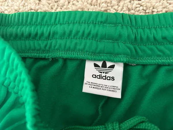 Green Adidas Track Pants - Image 2