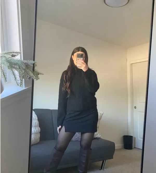 NWT H&M black sweater  - Image 2