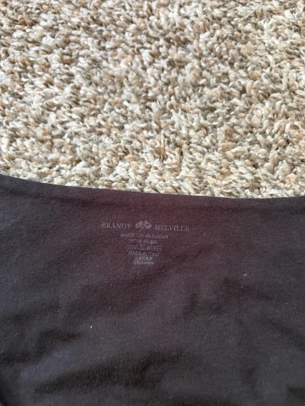 Black Brandy Melville Top - Image 3