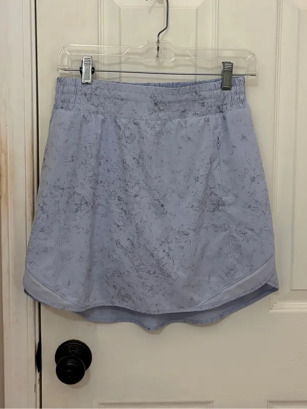 Lululemon Hotty Hot High Rise Skirt in Gravel Dust Pastel Blue - Image 7