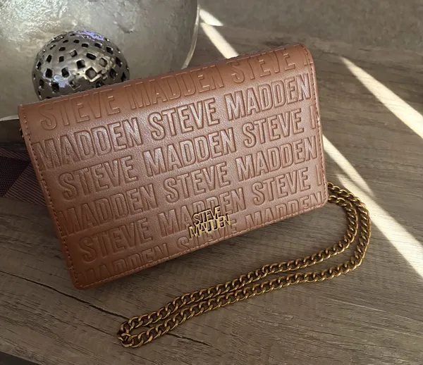 Steve Madden Embossed Logo Crossbody Bag - Image 2