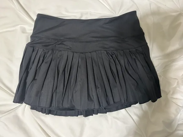Black Tennis Skirt - Image 3
