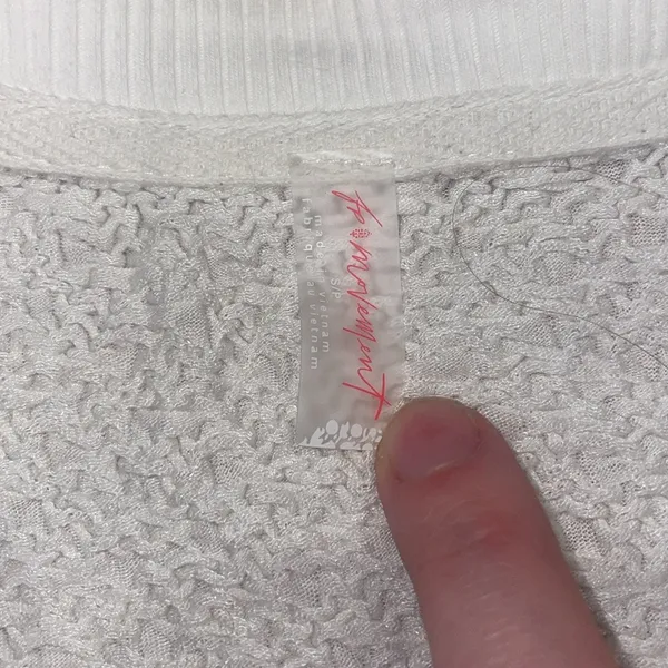 Free people movement white long sleeve - Image 3