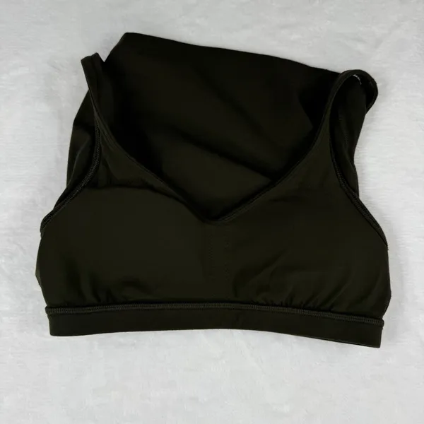 Lululemon Align Tank Top Deep‎ Olive Green Size 2 Yoga Athleisure - Image 4