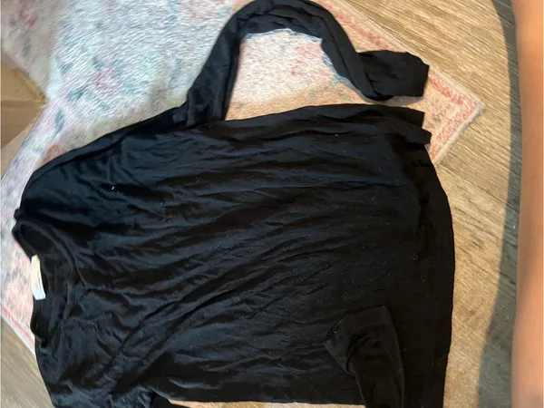 Oak + fort Classic Black Long-Sleeve Women's Top - Image 3