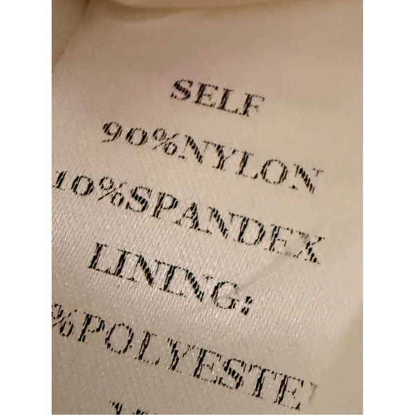 NWT Ivory Swiss Dot Mesh‎ Overlay Mini Skirt Women's Small Tulip B Coquette - Image 7
